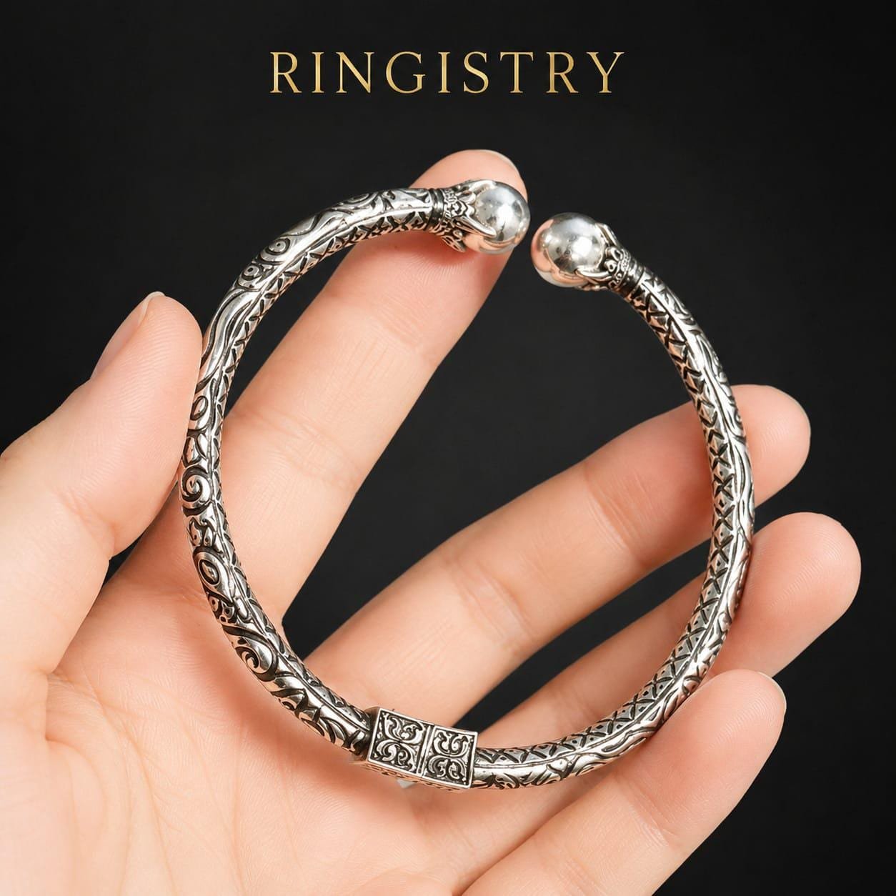 925 Sterling Silver Islamic Cuff Bracelet, Engraved islamic Bracelet, Imam Ali Calligraphy, Shia Heritage Bangle